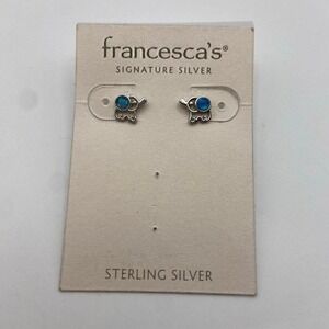Francescas | Stud earrings‎ Elephant Sterling Silver